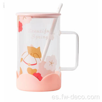 460 ml Café de té de leche bebida con mango